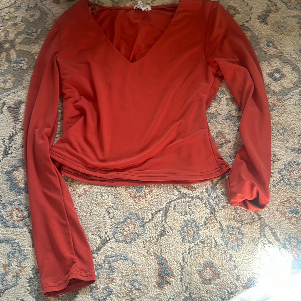 Kinda red worn like 2x